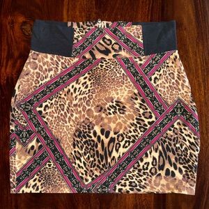 Leopard Print skirt